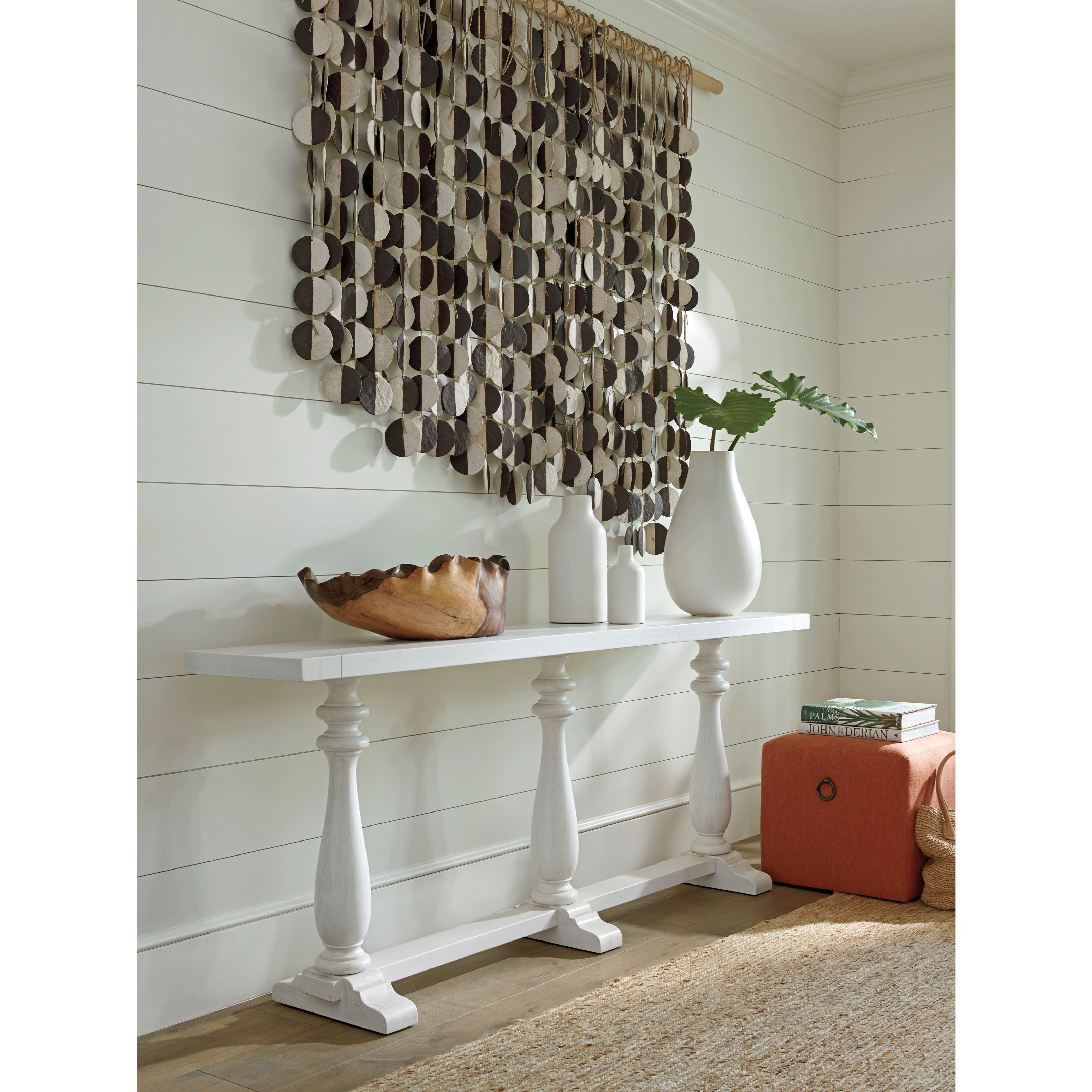 Tommy Bahama Home Ocean Breeze 570967 River Oaks Sofa Console Table